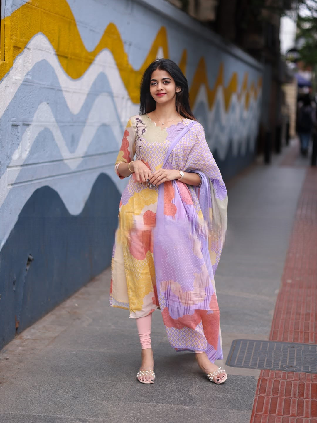 Elevate your ethnic wardrobe with this expertly crafted Kurti,