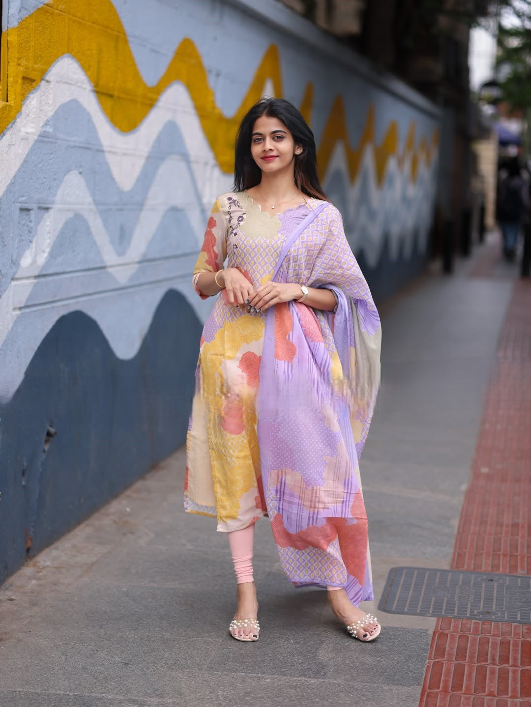 Elevate your ethnic wardrobe with this expertly crafted Kurti,